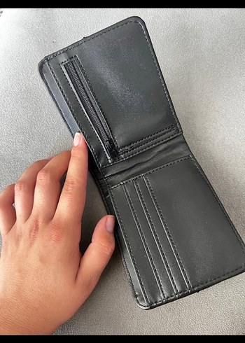 Siyah Minimalist Erkek Cüzdan - Görsel 2