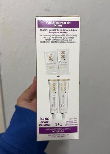 Asse Adventure Saç Boyası 7.66 Ateş Kırmızısı - Görsel 2