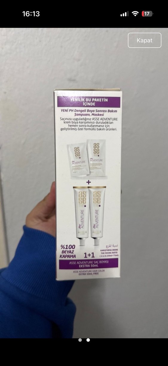 Asse Adventure Saç Boyası 7.66 Ateş Kırmızısı - Görsel 2