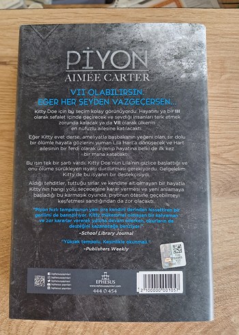  Beden Piyon Ciltli - Aimée Carter Romanı