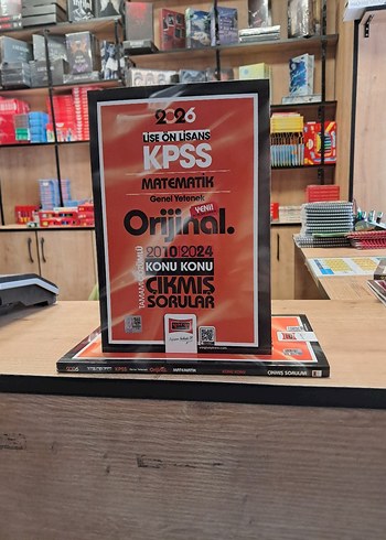 KPSS 2026 Matematik Çıkmış Sorular Kitabı