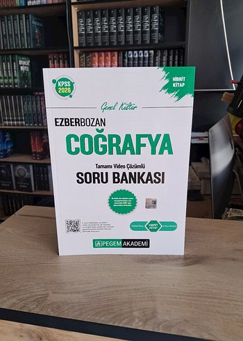 Ezberbozan Coğrafya Soru Bankası KPSS 2026