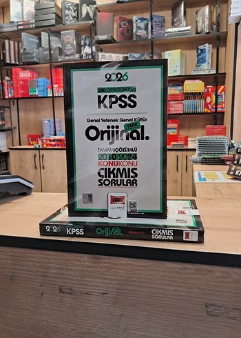2026 KPSS Orijinal Çıkmış Sorular Kitabı