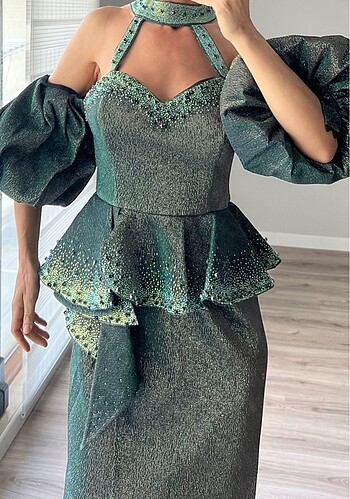 xl Beden Yesil- abiye