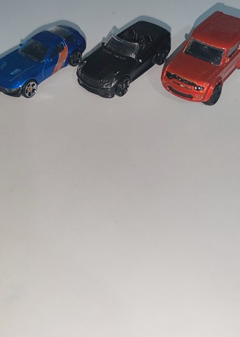 3 Adet Oyuncak Araba - Görsel 4