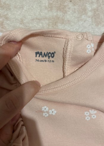 Panço Uzun Kollu Fırfırlı Kız Elbise - Görsel 2