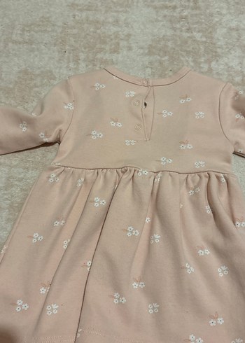 Panço Uzun Kollu Fırfırlı Kız Elbise - Görsel 3