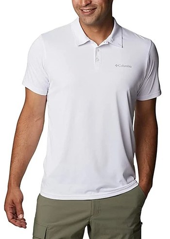 Columbia Beyaz Kısa Kollu Polo Tişört - Görsel 2