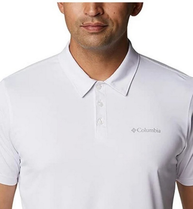 Columbia Beyaz Kısa Kollu Polo Tişört - Görsel 3