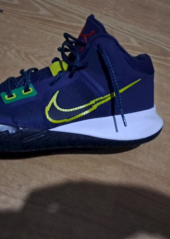 Mavi Nike Basketbol Ayakkabısı Velcro Detaylı