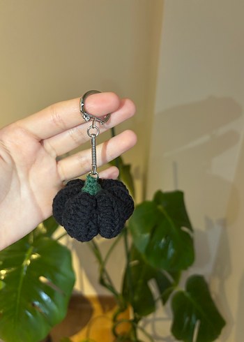 Yeşil renkli Kadın Anahtarlık/ çanta charmı - Görsel 2