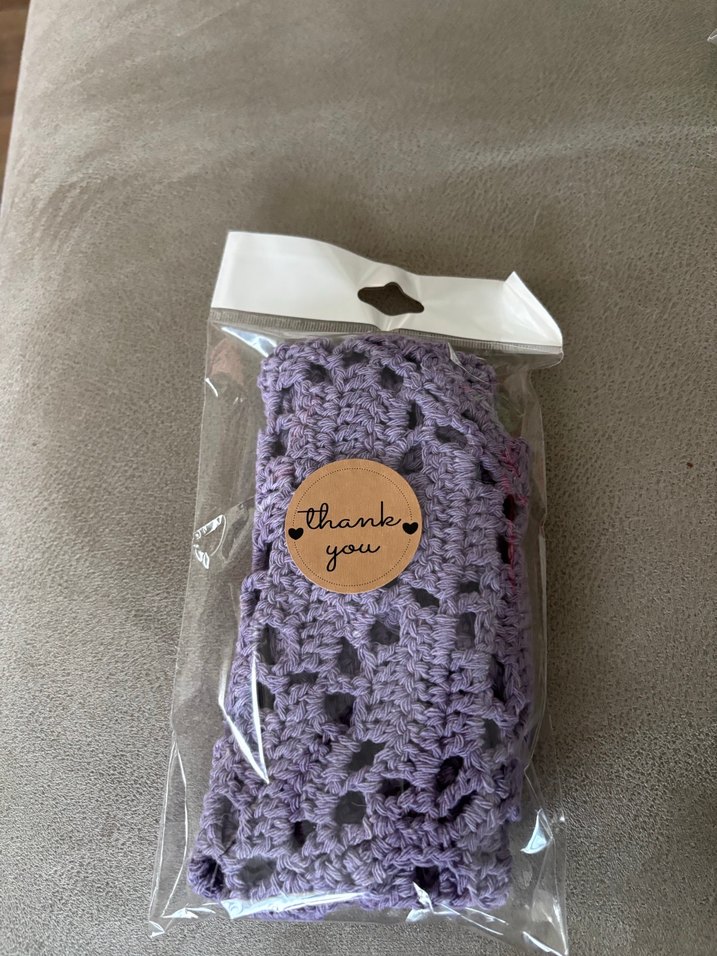 Mor Örgü Kadın bandana - Görsel 2