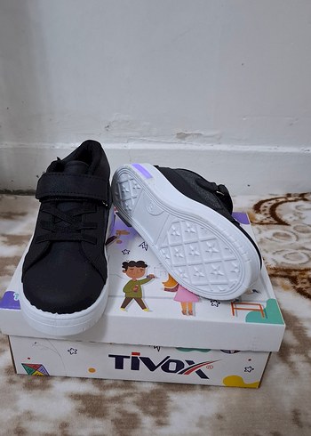 kız Çocuk Siyah Cırtlı ışıklı Sneaker - Görsel 4