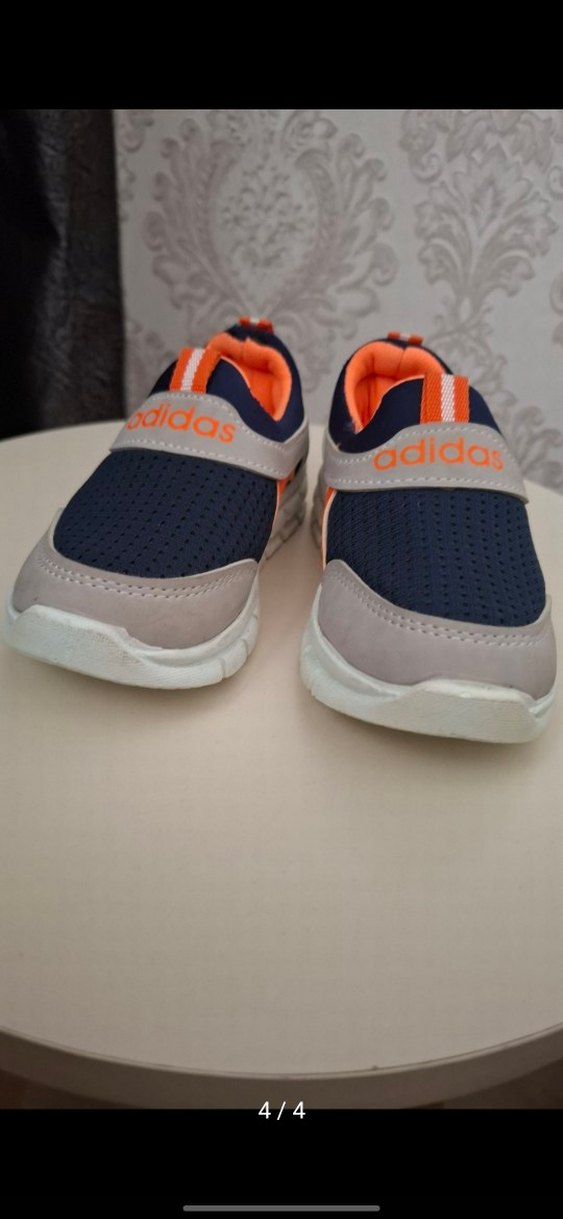 Turuncu Baskılı Erkek Çocuk Spor Ayakkabı - Görsel 3