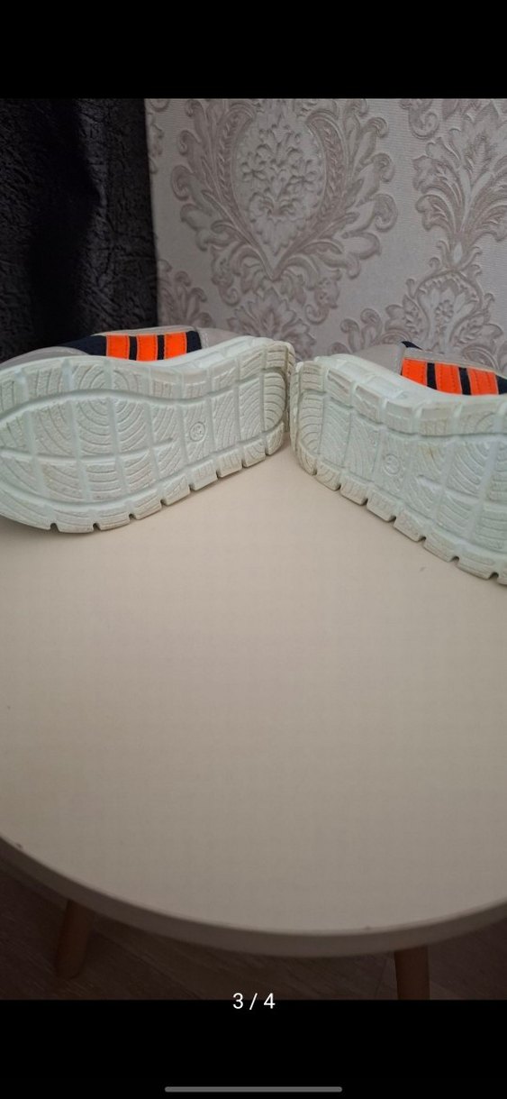 Turuncu Baskılı Erkek Çocuk Spor Ayakkabı - Görsel 2