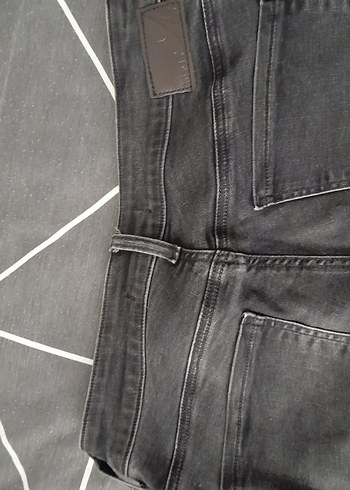 Siyah Dar Kesim Denim Kadın Pantolon - Görsel 4