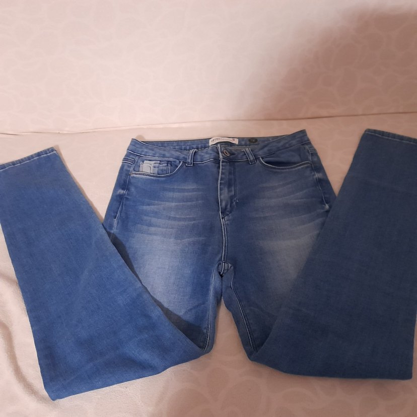 Kadın Mavi Regular Fit Denim Pantolon - Görsel 2