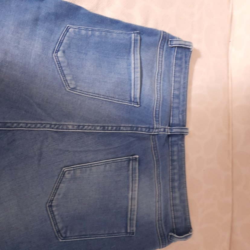Kadın Mavi Regular Fit Denim Pantolon - Görsel 4