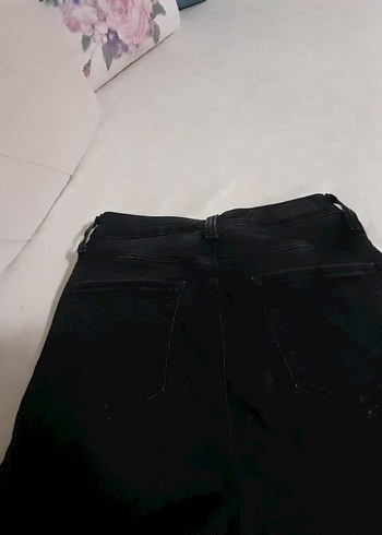 Siyah Normal Boy Pantolon - Görsel 3