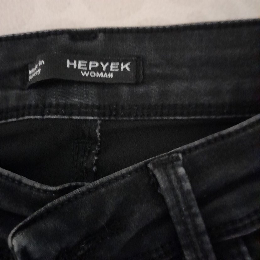 kot Pantolon siyah günlük kullanıma ideal - Görsel 5