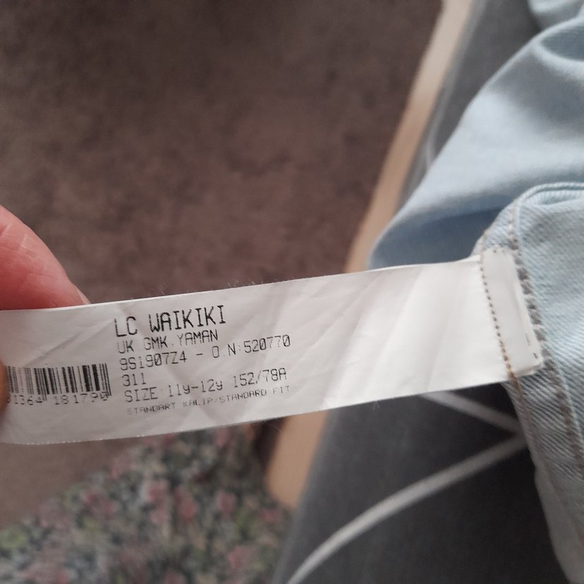 mavi kot Erkek Gömlek 2 kes giyildi tarz ve şık üründür - Görsel 3