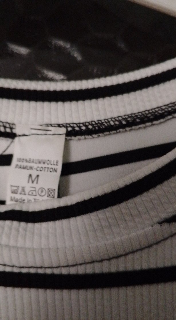 Gri Çizgili Kısa Kollu Uzun Elbise - Görsel 2