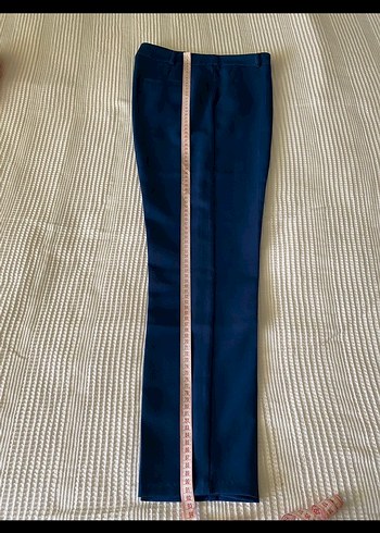 Mavi Pilili Kadın Kumaş Pantolon - Görsel 4