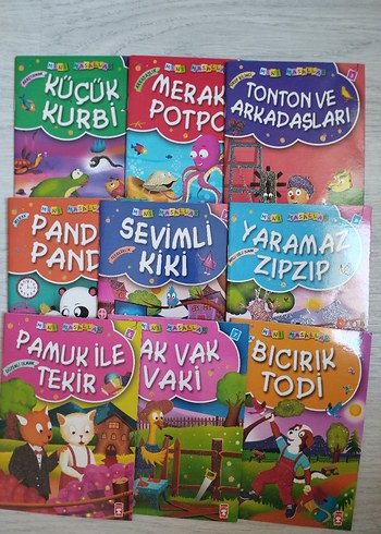 Mini Masallar 9 kitap
