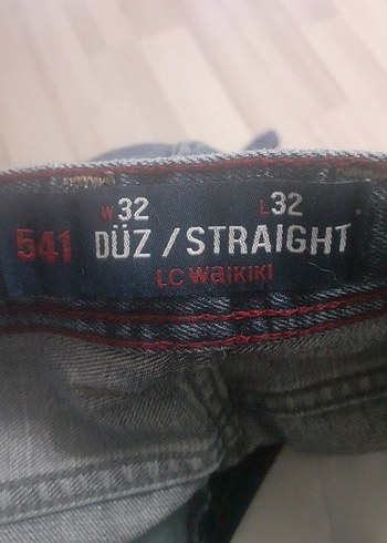 Düz Kesim Mavi Erkek Kot Pantolon - Görsel 5