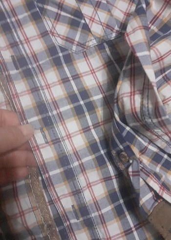 Gri Kareli Uzun Kollu Erkek Gömlek - Görsel 5