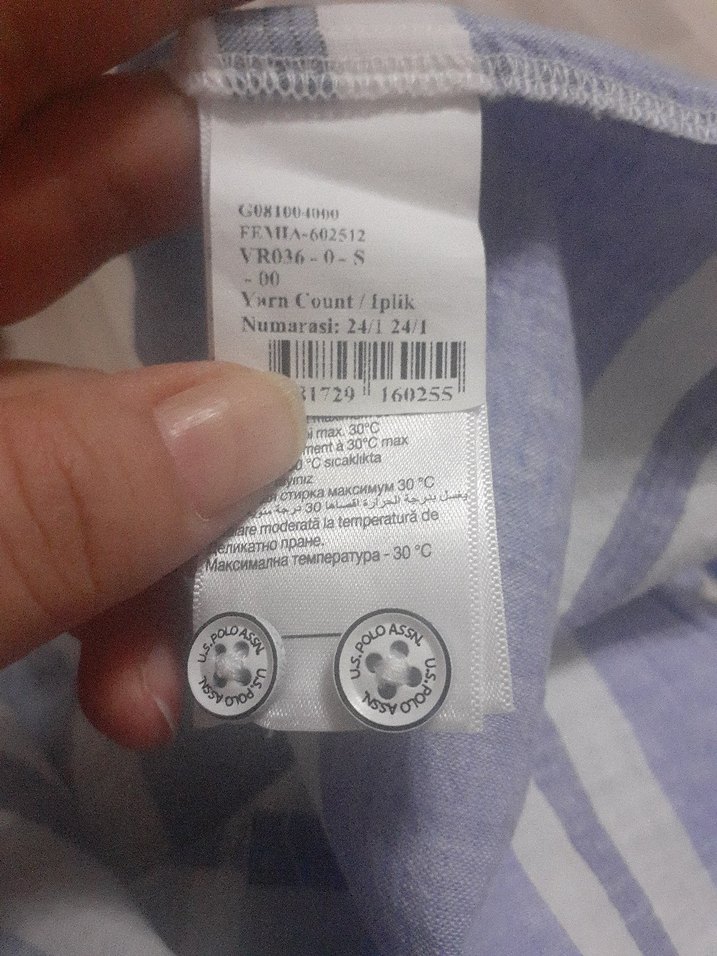 Gri Çizgili Kısa Kollu Erkek Gömlek - Görsel 5