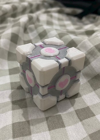 Portal Companion Cube - Görsel 2
