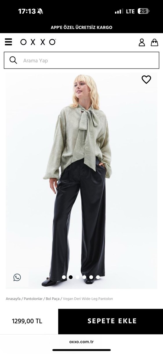 Deri Pantolon - Görsel 2