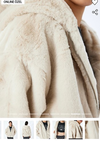 Peluş mont - Görsel 4