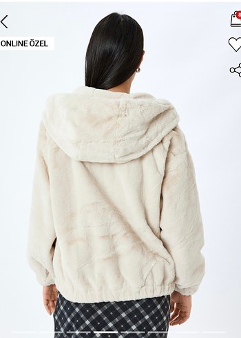 Peluş mont - Görsel 2