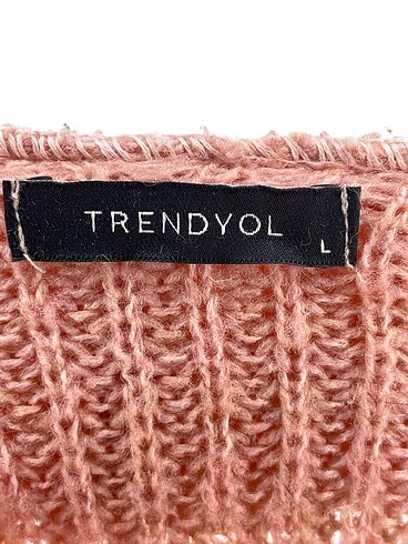 l Beden pembe Renk Trendyol & Milla Kazak / Triko %70 İndirimli.