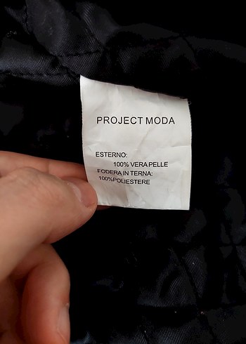 Project Hakiki Kuzu Derisi Ceket S Beden - Görsel 3