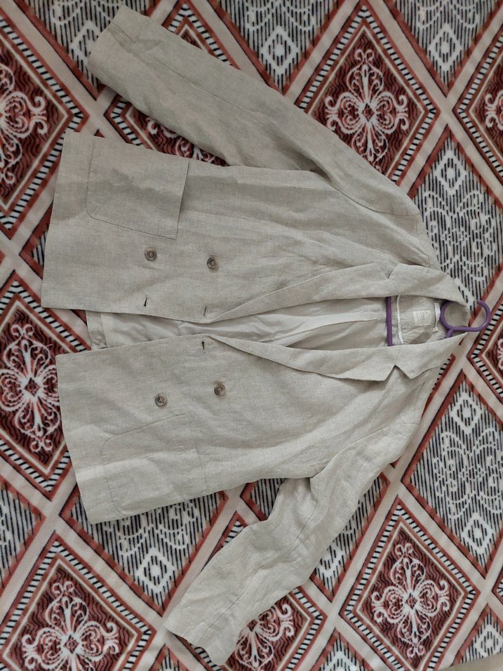 Yargıcı Premium Essentials Keten Ceket - Görsel 3