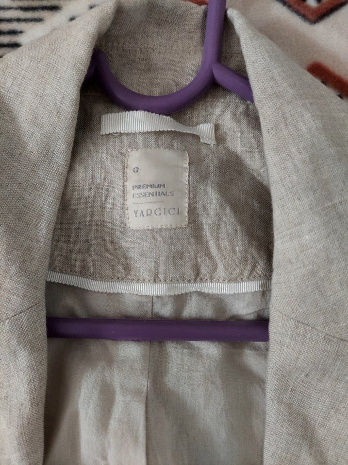 Yargıcı Premium Essentials Keten Ceket - Görsel 4