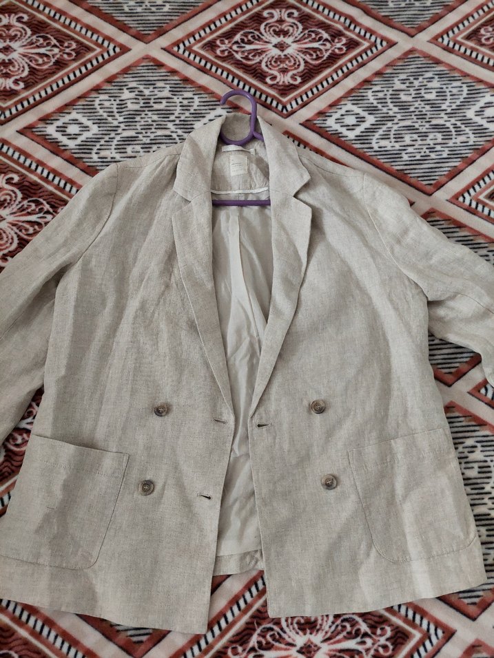 Yargıcı Premium Essentials Keten Ceket - Görsel 2