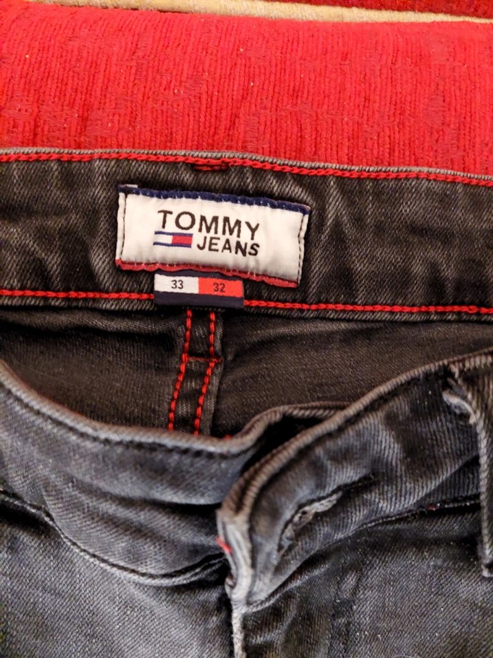 ORJİNAL TOMMY HİLFİGER AMERİKAN YIRTIK KOT - Görsel 2