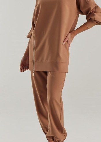 Venöve marka Kadın Regular Fit Parlak jogger pantolon