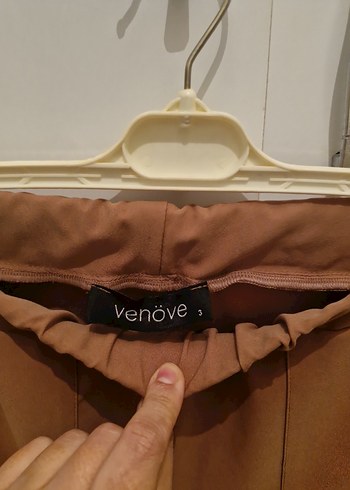 46 Beden Venöve marka Kadın Regular Fit Parlak jogger pantolon