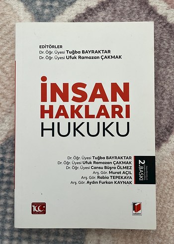 İnsan Hakları Hukuku Kitabı - 2. Baskı
