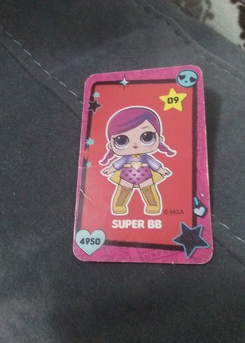 Pembe Süper BB Bebek Kartı