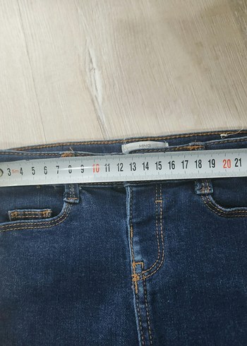 Kiz Bebek Basic Mavi Denim Pantolon - Görsel 4