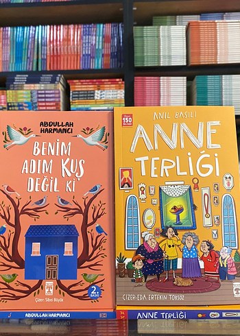 Benim Adım Kuş Değil Ki & Anne Terliği Çocuk Kitapları