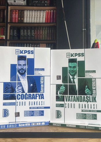 KPSS 2026 Coğrafya ve Vatandaşlık Soru Bankaları