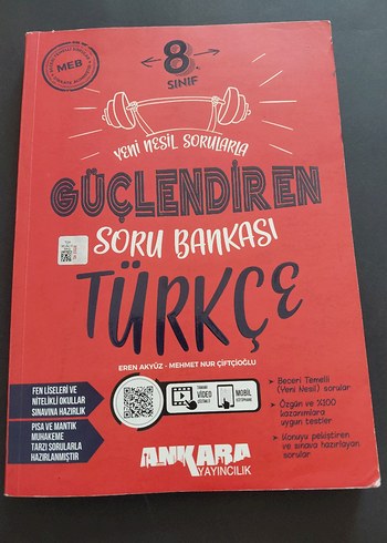 8. Sınıf Türkçe Soru Bankası - Ankara Yayıncılık