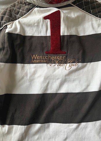 Çizgili yakalı uzun vintage uzun kollu - Görsel 7